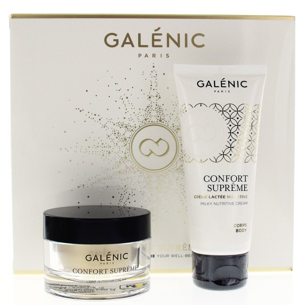 Galenic Πακέτο Προσφοράς Confort Supreme Light Nutritive Cream PNM 50ml & Δώρο Confort Supreme Milky Nutritive Body Cream 100ml Galenic Πακέτο Προσφοράς Confort Supreme Light Nutritive Cream PNM 50ml & Δώρο Confort Supreme Milky Nutritive Body Cream 100ml