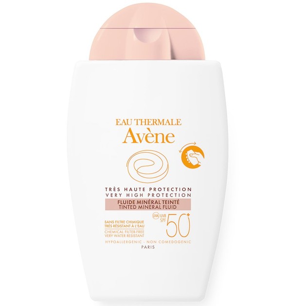 Avene Very High Protection Fluide Mineral Teinte Spf50+ Πολύ Υψηλή Αντηλιακή Προστασία για το Ευαίσθητο, μη Ανεκτικό Δέρμα 40ml Avene Very High Protection Fluide Mineral Teinte Spf50+ Πολύ Υψηλή Αντηλιακή Προστασία για το Ευαίσθητο, μη Ανεκτικό Δέρμα 40ml
