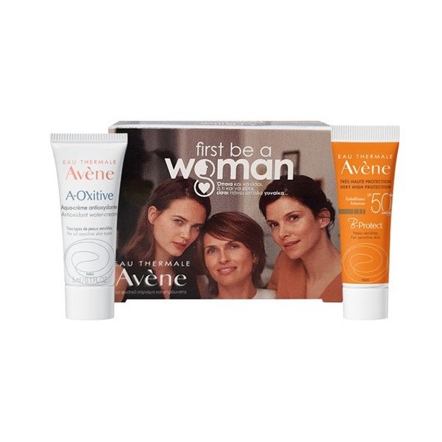 Δώρο Avene First Be a Woman Pack A-Oxitive Smoothing Water Day Cream 5ml & B-Protect Spf50+, 5ml Δώρο Avene First Be a Woman Pack A-Oxitive Smoothing Water Day Cream 5ml & B-Protect Spf50+, 5ml
