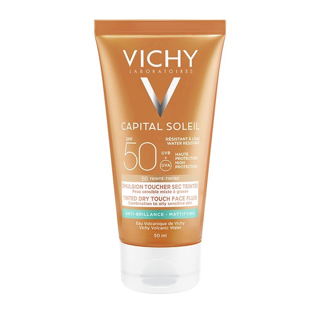 Vichy Capital Soleil BB Emulsion Spf50 Tinted 50ml Vichy Capital Soleil BB Emulsion Spf50 Tinted 50ml