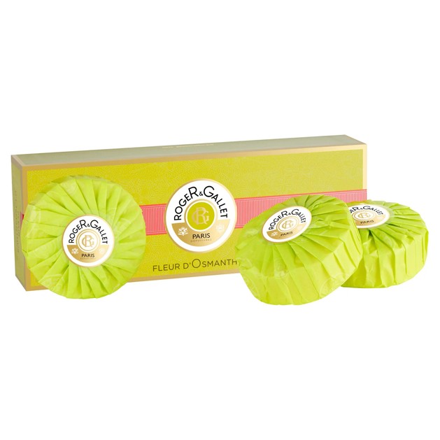 Roger & Gallet Fleur D\' Osmanthus Perfumed Soap Bar Pack 3x100gr Roger & Gallet Fleur D\' Osmanthus Perfumed Soap Bar Pack 3x100gr