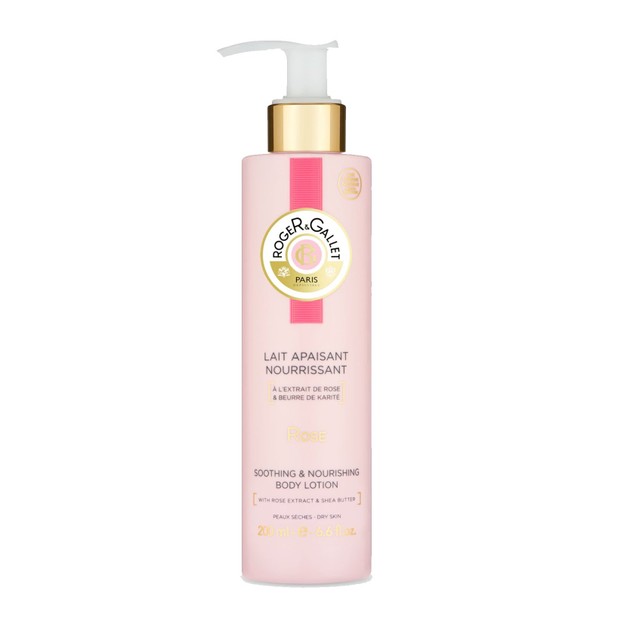 Roger & Gallet Rose Soothing & Nourishing Body Lotion 200ml Roger & Gallet Rose Soothing & Nourishing Body Lotion 200ml
