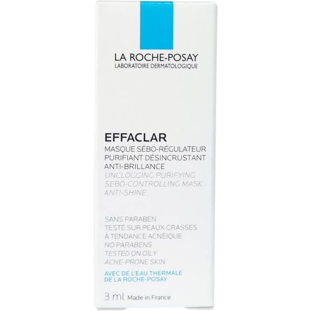 Δείγμα La Roche-Posay Effaclar Mask Μάσκα Προσώπου με Άργιλο, Καθαρίζει τους Πόρους & Ρυθμίζει το Σμήγμα 3ml Δείγμα La Roche-Posay Effaclar Mask Μάσκα Προσώπου με Άργιλο, Καθαρίζει τους Πόρους & Ρυθμίζει το Σμήγμα 3ml