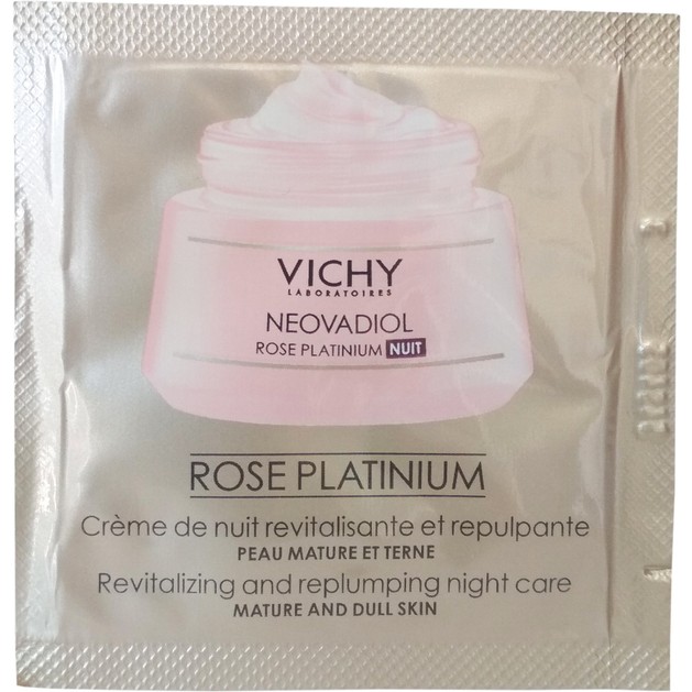 Δείγμα Νέα Vichy Neovadiol Rose Platinium Night Φροντίδα της Ώριμης & Θαμπής Επιδερμίδας από την Εμμηνόπαυση & Μετά 1.5ml Δείγμα Νέα Vichy Neovadiol Rose Platinium Night Φροντίδα της Ώριμης & Θαμπής Επιδερμίδας από την Εμμηνόπαυση & Μετά 1.5ml