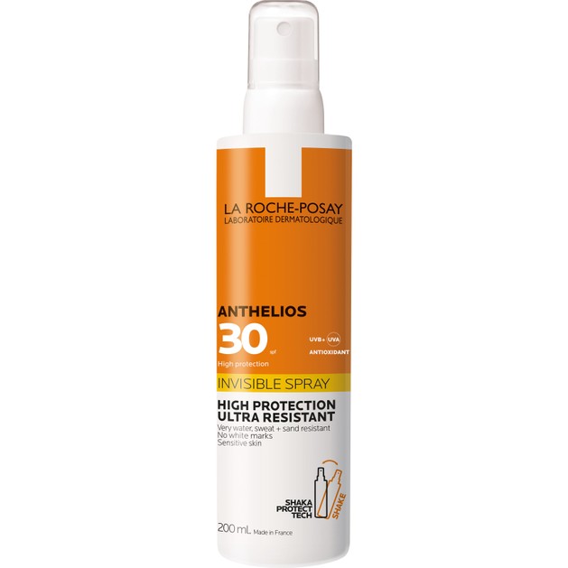La Roche-Posay Anthelios Invisible Spf30 Shaka Protect Technology Spray 200ml La Roche-Posay Anthelios Invisible Spf30 Shaka Protect Technology Spray 200ml