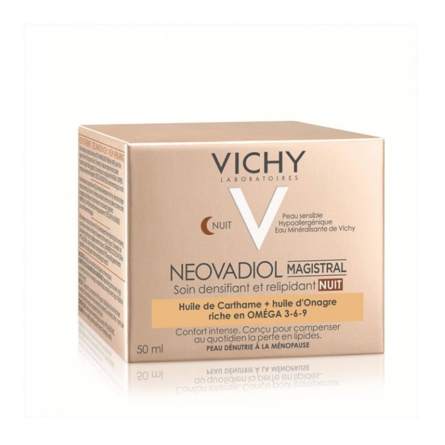 Vichy Neovadiol Magistral Night Omega 3-6-9 Φροντίδα Νύχτας για Αύξηση Πυκνότητας & Αναπλήρωση των Λιπιδίων 50ml Vichy Neovadiol Magistral Night Omega 3-6-9 Φροντίδα Νύχτας για Αύξηση Πυκνότητας & Αναπλήρωση των Λιπιδίων 50ml