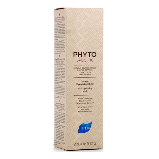Phyto Specific Rich Hydrating Mask Πλούσια Ενυδατική Μάσκα Μαλλιών 150ml Phyto Specific Rich Hydrating Mask Πλούσια Ενυδατική Μάσκα Μαλλιών 150ml