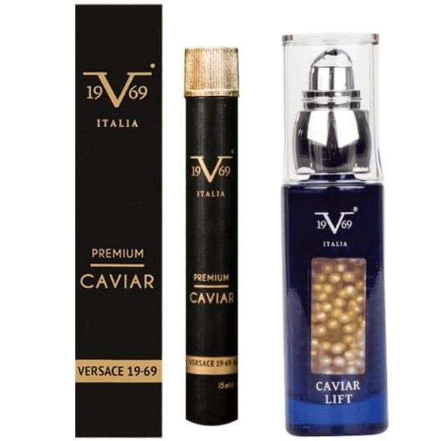 Versace Caviar Lift Serum Συσφικτικός Ορός Λίφτινγκ 30ml & Premium Caviar Πόσιμο 15ml Versace Caviar Lift Serum Συσφικτικός Ορός Λίφτινγκ 30ml & Premium Caviar Πόσιμο 15ml