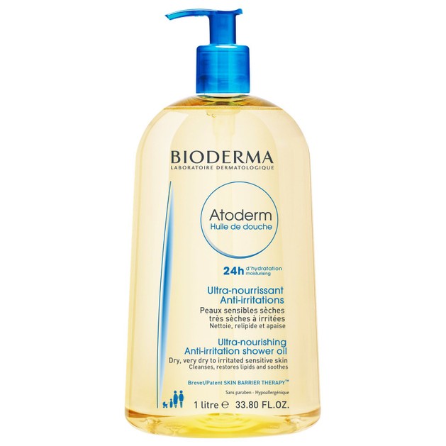 Bioderma Atoderm Huile de Douche Έλαιο για Απαλό Καθαρισμό του Ξηρού & Ευαίσθητου Δέρματος 1Lt Bioderma Atoderm Huile de Douche Έλαιο για Απαλό Καθαρισμό του Ξηρού & Ευαίσθητου Δέρματος 1Lt