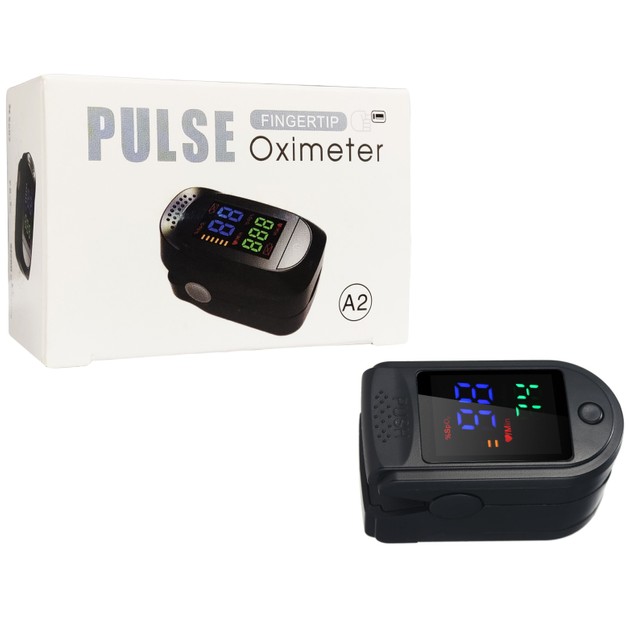 Atcare Pulse Oximeter Fingertip A2 Black 1 Τεμάχιο Atcare Pulse Oximeter Fingertip A2 Black 1 Τεμάχιο