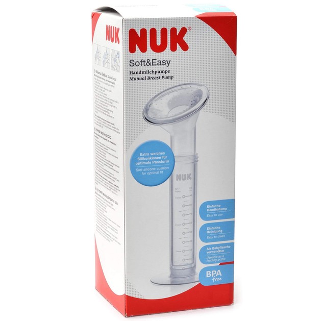 Nuk Soft & Easy Χειροκίνητο Θήλαστρο Στήθους Nuk Soft & Easy Χειροκίνητο Θήλαστρο Στήθους