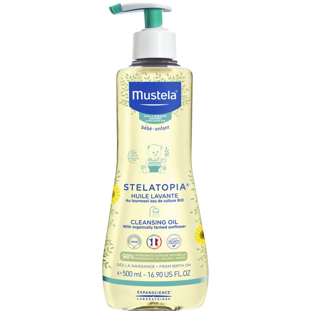 Mustela Stelatopia Cleansing Oil 500ml Mustela Stelatopia Cleansing Oil 500ml