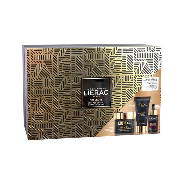 Lierac Gift Box Premium la Creme Voluptueuse 50ml & Le Masque Anti-Age Absolu 75ml & Δώρο Booster Serum 30ml Lierac Gift Box Premium la Creme Voluptueuse 50ml & Le Masque Anti-Age Absolu 75ml & Δώρο Booster Serum 30ml