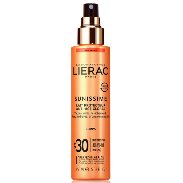Lierac Sunissime Lait Protecteur Spf30 Αντηλιακό Γαλάκτωμα Σώματος Υψηλής Προστασίας και Αντιγήρανσης 150ml Lierac Sunissime Lait Protecteur Spf30 Αντηλιακό Γαλάκτωμα Σώματος Υψηλής Προστασίας και Αντιγήρανσης 150ml