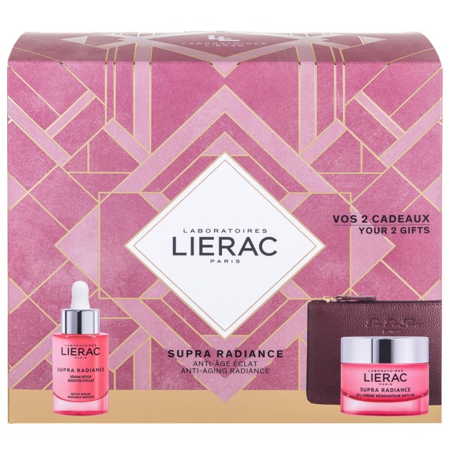 Lierac Promo Supra Radiance Detox Serum 30ml & Δώρο Supra Radiance Anti-Ox Gel-Creme 50ml & Rue des Fleurs Δερμάτινο Πορτοφόλι Lierac Promo Supra Radiance Detox Serum 30ml & Δώρο Supra Radiance Anti-Ox Gel-Creme 50ml & Rue des Fleurs Δερμάτινο Πορτοφόλι
