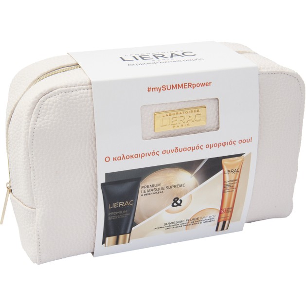 Lierac Πακέτο Προσφοράς Premium La Masque Θεϊκή Μάσκα Απόλυτης Αντιγήρανσης 75ml & Sunissime Fluide Protecteur Spf50+, 40ml Lierac Πακέτο Προσφοράς Premium La Masque Θεϊκή Μάσκα Απόλυτης Αντιγήρανσης 75ml & Sunissime Fluide Protecteur Spf50+, 40ml