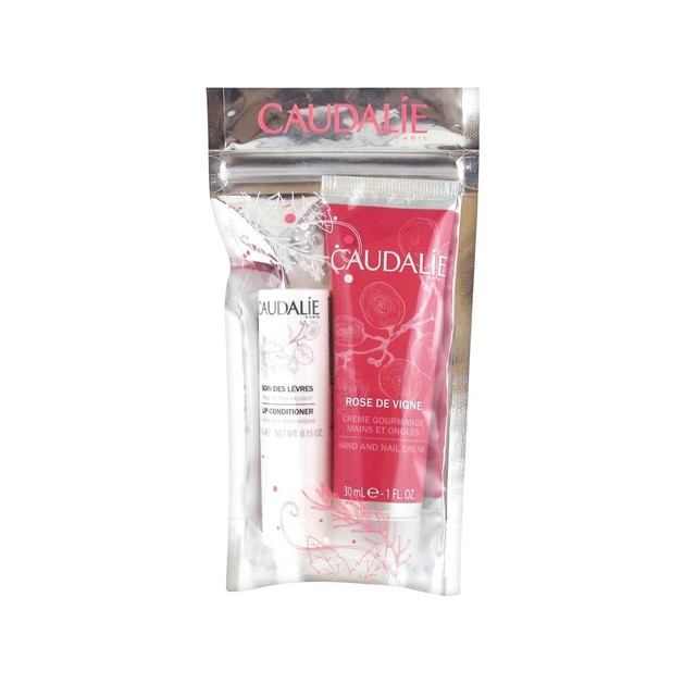 Caudalie Promo Rose De Vigne Hand and Nail Cream Ενυδατική Αρωματική Κρέμα 30ml & Lip Conditioner για τα Ξηρά Χείλια 4,5gr Caudalie Promo Rose De Vigne Hand and Nail Cream Ενυδατική Αρωματική Κρέμα 30ml & Lip Conditioner για τα Ξηρά Χείλια 4,5gr