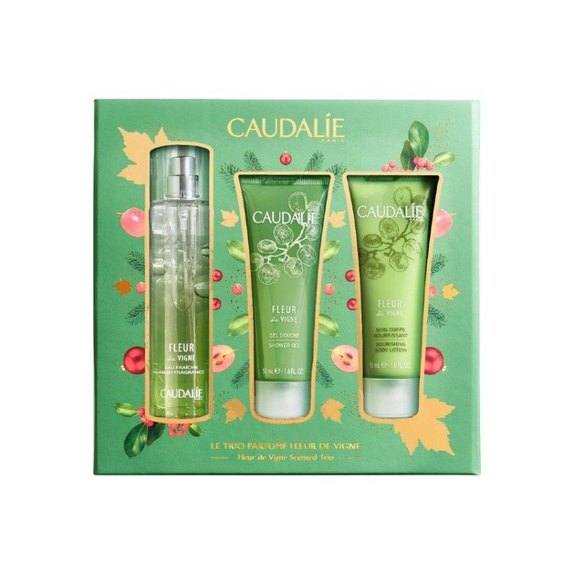 Caudalie Promo Eau de Vignes Scented Trio Fresh Fragrance 50ml & Δώρο Body Lotion 50ml & Shower Gel 50ml Caudalie Promo Eau de Vignes Scented Trio Fresh Fragrance 50ml & Δώρο Body Lotion 50ml & Shower Gel 50ml