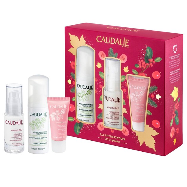 Caudalie S.O.S Hydration Promo Vinosource Serum Ενυδάτωσης 30ml & Δώρο Instant Foaming Cleanser 50ml & Moisturizing Sorbet 15ml Caudalie S.O.S Hydration Promo Vinosource Serum Ενυδάτωσης 30ml & Δώρο Instant Foaming Cleanser 50ml & Moisturizing Sorbet 15ml