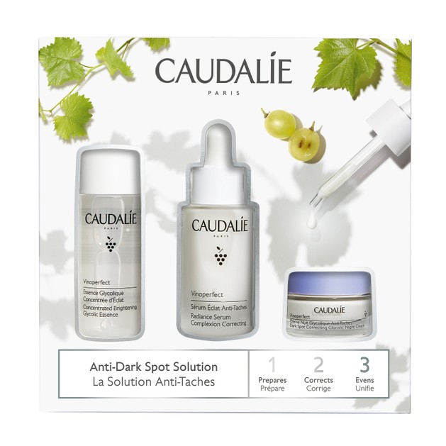 Caudalie Vinoperfect Πακέτο Προσφοράς Radiance Serum 30ml & Δώρο Dark Spot Night Cream 15ml, Brightening Glycolic Essense 30ml Caudalie Vinoperfect Πακέτο Προσφοράς Radiance Serum 30ml & Δώρο Dark Spot Night Cream 15ml, Brightening Glycolic Essense 30ml