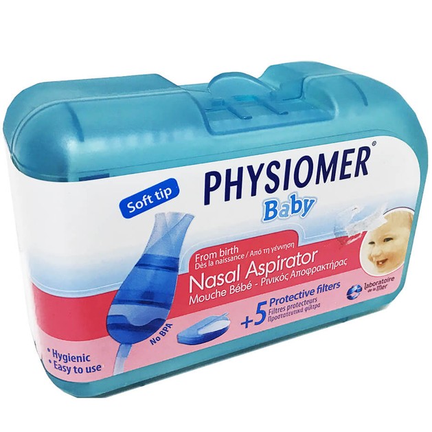 Physiomer Baby Nasal Aspirator & 5 Filters Physiomer Baby Nasal Aspirator & 5 Filters