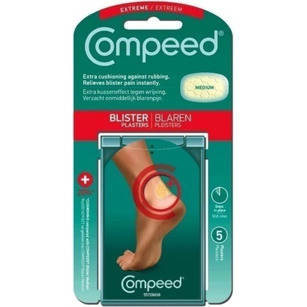 Compeed Blisters Extreme Επιθέματα για Έντονες Φουσκάλες 5τεμ Compeed Blisters Extreme Επιθέματα για Έντονες Φουσκάλες 5τεμ