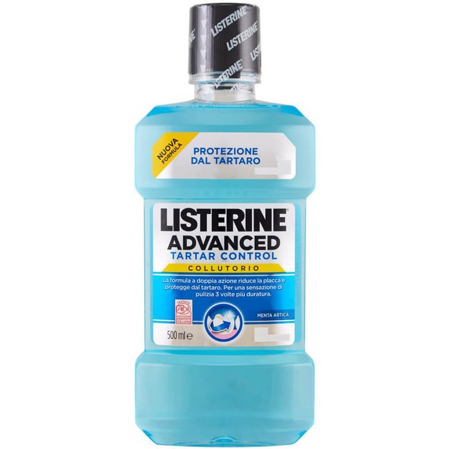 Listerine Advanced Tartar Control Στοματικό Διάλυμα για Πρόληψη και Καταπολέμηση της Πλάκας και της Πέτρας 500ml Listerine Advanced Tartar Control Στοματικό Διάλυμα για Πρόληψη και Καταπολέμηση της Πλάκας και της Πέτρας 500ml