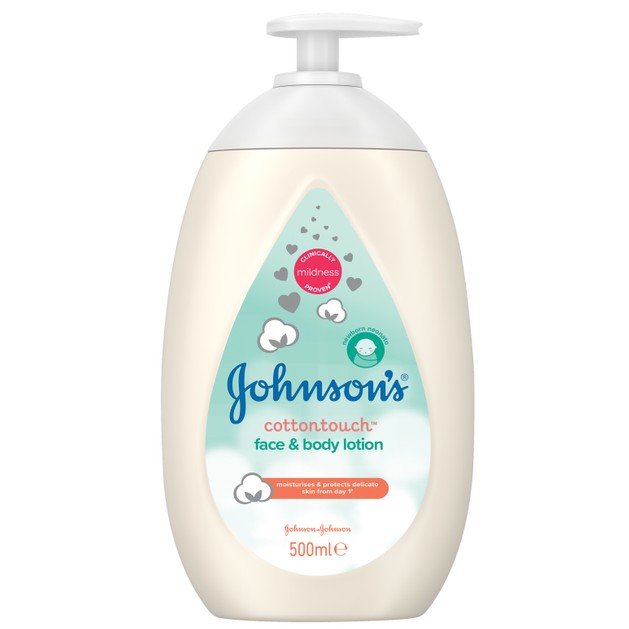 Johnson\'s Cottontouch Face & Body Lotion 500ml Johnson\'s Cottontouch Face & Body Lotion 500ml