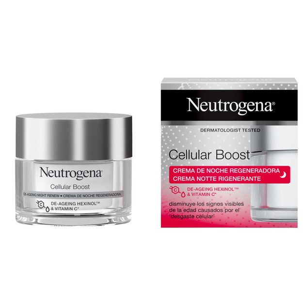 Neutrogena Cellular Boost De-Ageing Night Cream Αντιγηραντική Κρέμα Νυκτός 50ml Neutrogena Cellular Boost De-Ageing Night Cream Αντιγηραντική Κρέμα Νυκτός 50ml