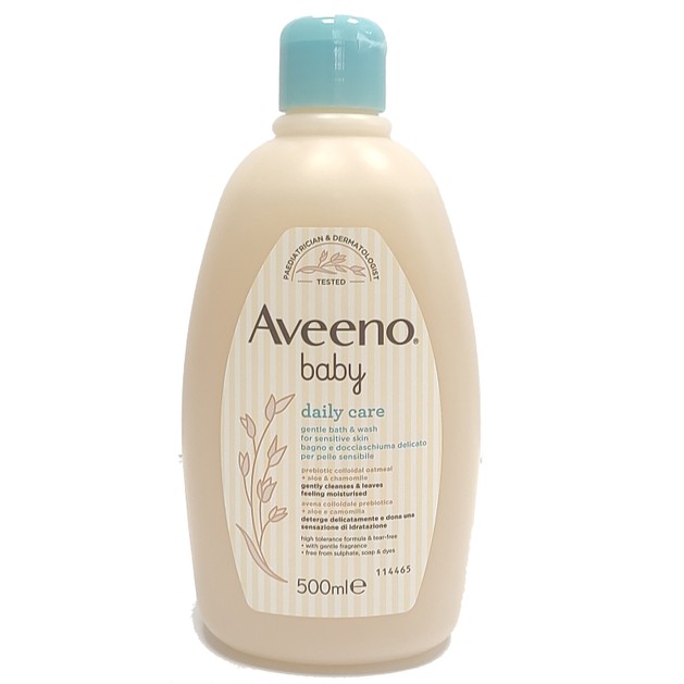 Aveeno Baby Daily Care Gentle Bath & Wash Απαλό Βρεφικό Καθαριστικό Σώματος 500ml Aveeno Baby Daily Care Gentle Bath & Wash Απαλό Βρεφικό Καθαριστικό Σώματος 500ml