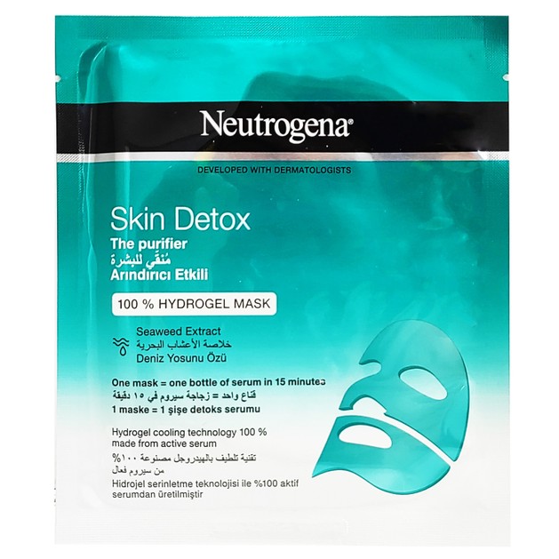 Neutrogena Skin Detox 100% Hydrogel Mask Μάσκα Αναδόμησης και Αποτοξίνωσης 30ml Neutrogena Skin Detox 100% Hydrogel Mask Μάσκα Αναδόμησης και Αποτοξίνωσης 30ml