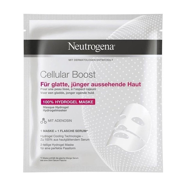 Neutrogena Cellular Boost 100% Hydrogel Mask Ενυδατική Μάσκα Κατά της Γήρανσης 30ml Neutrogena Cellular Boost 100% Hydrogel Mask Ενυδατική Μάσκα Κατά της Γήρανσης 30ml