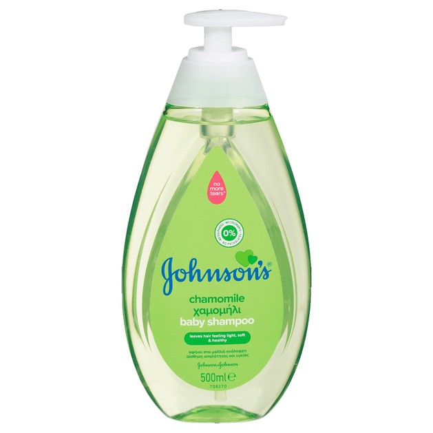 Johnson\'s Baby Shampoo Chamomile Βρεφικό Σαμπουάν με Χαμομήλι για Αίσθηση Απαλότητας & Υγείας στα Μαλλάκια 500ml Johnson\'s Baby Shampoo Chamomile Βρεφικό Σαμπουάν με Χαμομήλι για Αίσθηση Απαλότητας & Υγείας στα Μαλλάκια 500ml