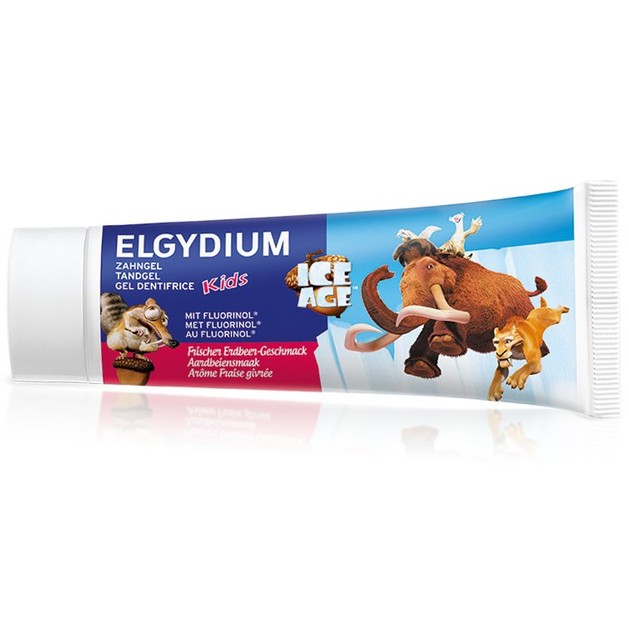 Elgydium Kids Toothpaste Ice Age Οδοντόπαστα για Παιδιά από 2 έως 6 Ετών με Γεύση Φρέσκια Φράουλα 500ppm 50ml Elgydium Kids Toothpaste Ice Age Οδοντόπαστα για Παιδιά από 2 έως 6 Ετών με Γεύση Φρέσκια Φράουλα 500ppm 50ml