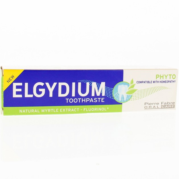 Elgydium Phyto Toothpaste Καθημερινή Οδοντόκρεμα Κατά της Πλάκας με Φυσικό Εκχύλισμα Μυρτιάς, Συμβατή με Ομοιοπαθητική 75ml Elgydium Phyto Toothpaste Καθημερινή Οδοντόκρεμα Κατά της Πλάκας με Φυσικό Εκχύλισμα Μυρτιάς, Συμβατή με Ομοιοπαθητική 75ml