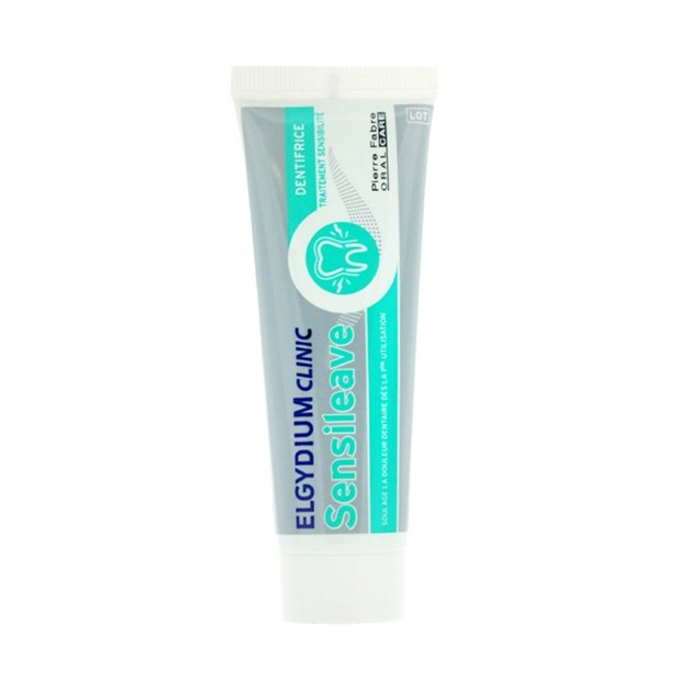 Elgydium Clinic Sensileave Toothpaste Οδοντόκρεμα για Θεραπεία της Ευαισθησίας & Μείωση του Οδοντικού Πόνου 50ml Elgydium Clinic Sensileave Toothpaste Οδοντόκρεμα για Θεραπεία της Ευαισθησίας & Μείωση του Οδοντικού Πόνου 50ml