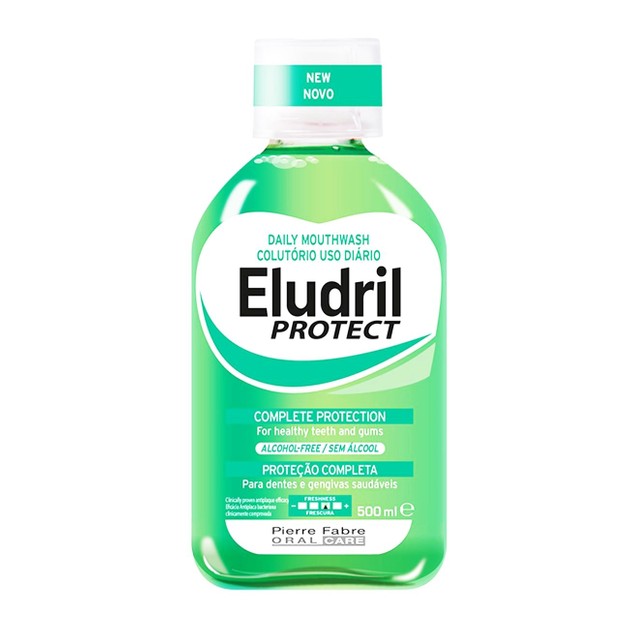 Eludril Protect Στοματικό Διάλυμα για Υγιή Δόντια και Ούλα 500ml Eludril Protect Στοματικό Διάλυμα για Υγιή Δόντια και Ούλα 500ml