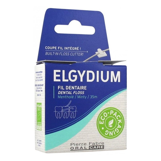 Elgydium Eco Friendly Dental Floss Οδοντικό Νήμα Κηρωμένο σε Ανακυκλώσιμη Συσκευασία & Άρωμα Μέντας 35m Elgydium Eco Friendly Dental Floss Οδοντικό Νήμα Κηρωμένο σε Ανακυκλώσιμη Συσκευασία & Άρωμα Μέντας 35m