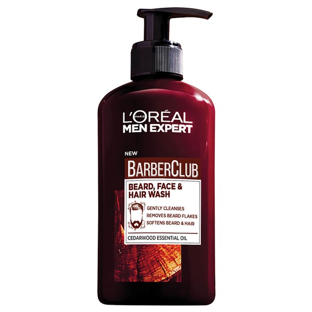 L\'oreal Paris Men Expert BarberClub Beard, Face & Hair Wash Καθαρισμός 3 σε 1 για Μούσια, Πρόσωπο & Μαλλιά 200ml L\'oreal Paris Men Expert BarberClub Beard, Face & Hair Wash Καθαρισμός 3 σε 1 για Μούσια, Πρόσωπο & Μαλλιά 200ml