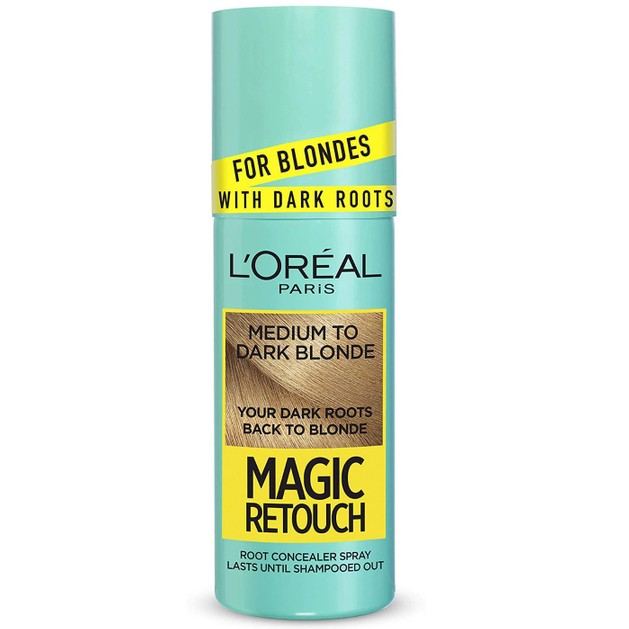L\'oreal Paris Magic Retouch for Blondes with Dark Roots 75ml - 7.3 Medium to Dark Blonde L\'oreal Paris Magic Retouch for Blondes with Dark Roots 75ml - 7.3 Medium to Dark Blonde