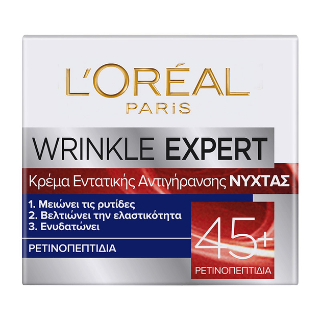 L\'oreal Paris Wrinkle Expert 45+ Face Night Cream 50ml L\'oreal Paris Wrinkle Expert 45+ Face Night Cream 50ml