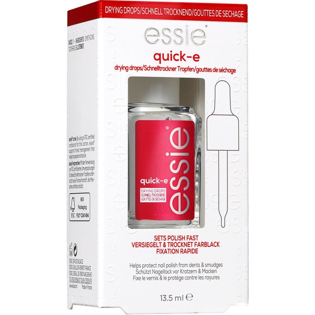 Essie Nail Care Quick-e Drying Drops Σταγόνες για Γρήγορο Στέγνωμα & Προστασία του Χρώματος από Γρατζουνιές & Χτυπήματα 13.5ml Essie Nail Care Quick-e Drying Drops Σταγόνες για Γρήγορο Στέγνωμα & Προστασία του Χρώματος από Γρατζουνιές & Χτυπήματα 13.5ml