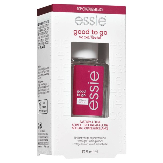 Essie Nail Care Good To Go Top Coat για Γρήγορο Στέγνωμα, Λάμψη & Προστασία από το Κιτρίνισμα 13.5ml Essie Nail Care Good To Go Top Coat για Γρήγορο Στέγνωμα, Λάμψη & Προστασία από το Κιτρίνισμα 13.5ml