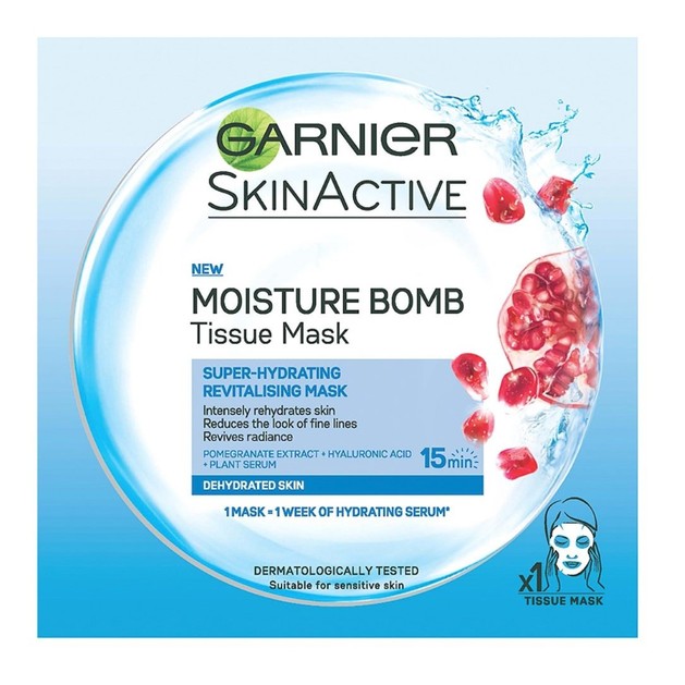 Garnier Moisure Bomb Tissue Mask 32gr Garnier Moisure Bomb Tissue Mask 32gr