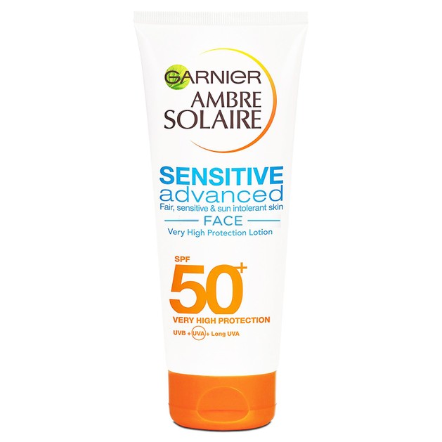 Garnier Ambre Solaire Sensitive Advanced Face UV Anti-Age Spf50+ Αντηλιακή Αντιγηραντική Κρέμα Προσώπου Υψηλής Προστασίας 100ml Garnier Ambre Solaire Sensitive Advanced Face UV Anti-Age Spf50+ Αντηλιακή Αντιγηραντική Κρέμα Προσώπου Υψηλής Προστασίας 100ml