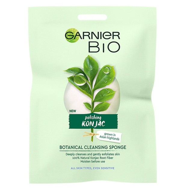 Garnier Bio Polishing Konjac Botanical Cleansing Sponge Garnier Bio Polishing Konjac Botanical Cleansing Sponge