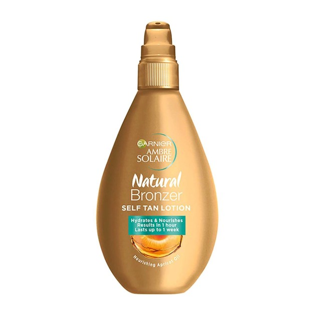 Garnier Ambre Solaire Natural Bronzer Self Tan Lotion Συνδυάζει Αυτομαυριστικές και Ενυδατικές Ιδιότητες 150ml Garnier Ambre Solaire Natural Bronzer Self Tan Lotion Συνδυάζει Αυτομαυριστικές και Ενυδατικές Ιδιότητες 150ml