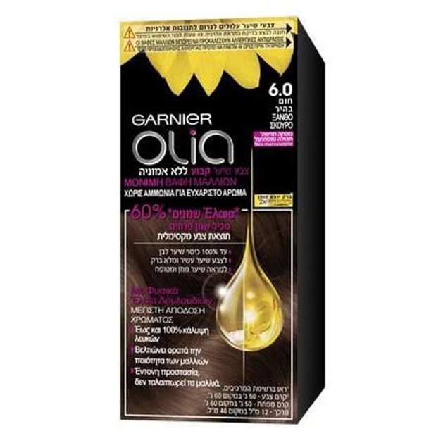 Garnier Olia Mini Kit 50gr - No 6.0 Ξανθό Σκούρο Garnier Olia Mini Kit 50gr - No 6.0 Ξανθό Σκούρο