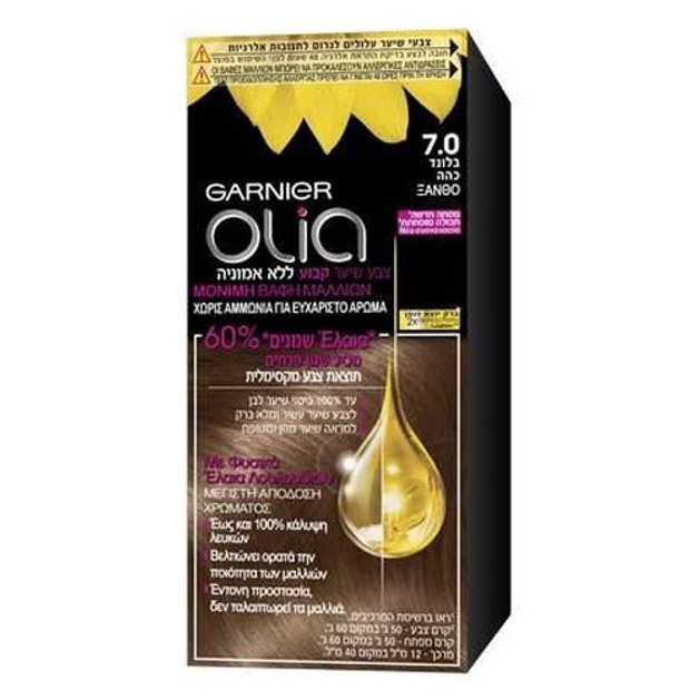 Garnier Olia Mini Kit 50gr - No 7.0 Ξανθό Garnier Olia Mini Kit 50gr - No 7.0 Ξανθό