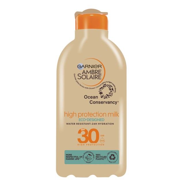 Garnier Ambre Solaire Protecting Milk Spf30, 200ml Garnier Ambre Solaire Protecting Milk Spf30, 200ml